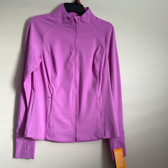 Avia Fleur Purple SoftSculpt Full Zip-Up Active Jacket Size M NWT - Picture 5 of 7